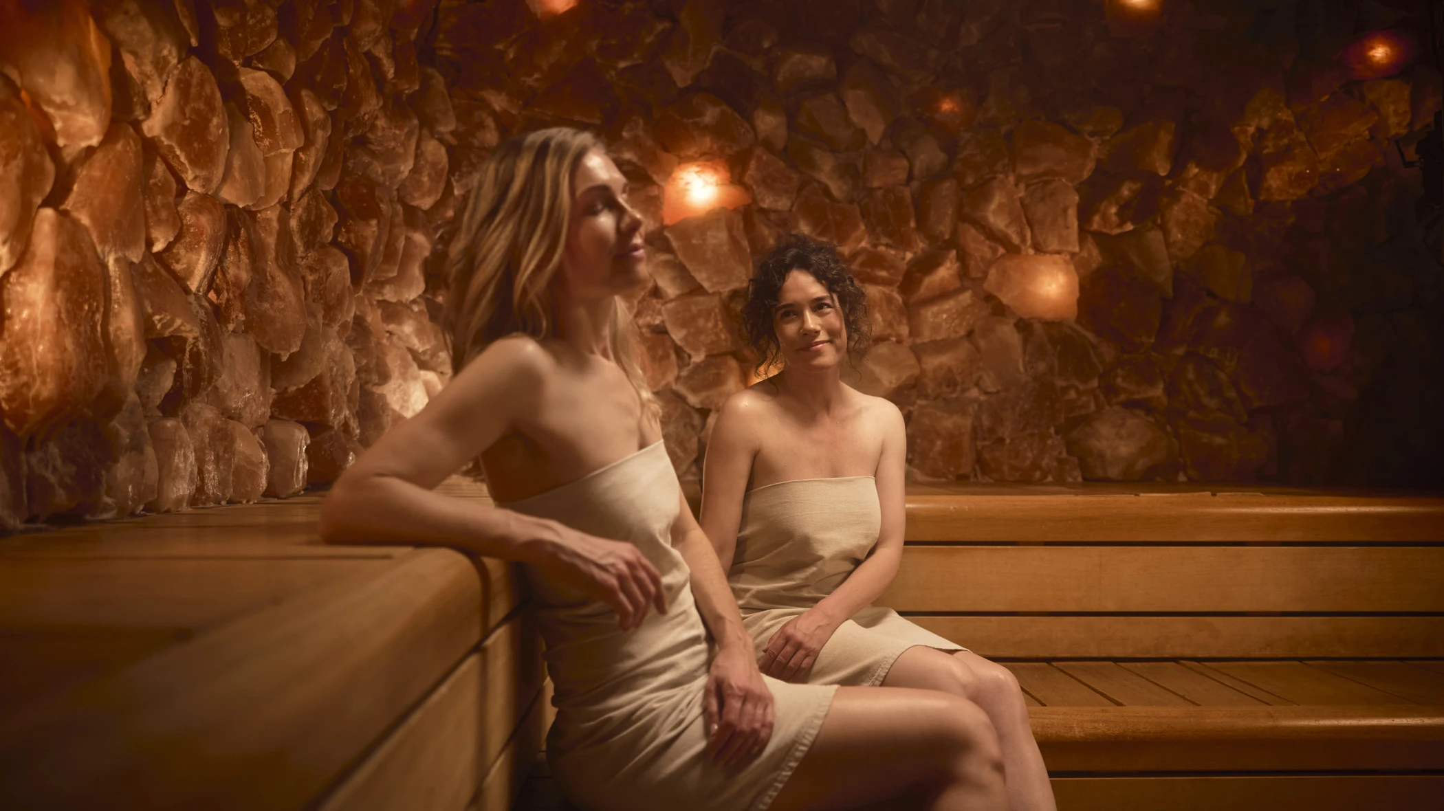 Thermen Maarssen sauna zoutkristal